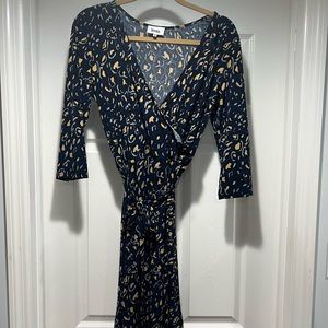 Leota fitted belted dress